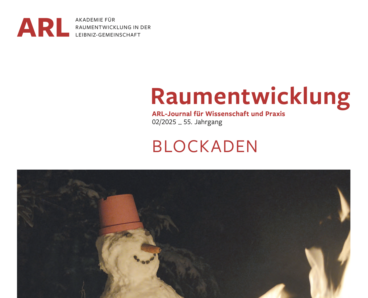 Neuerscheinung in Raumentwicklung – ARL-Journal für Wissenschaft und Praxis
